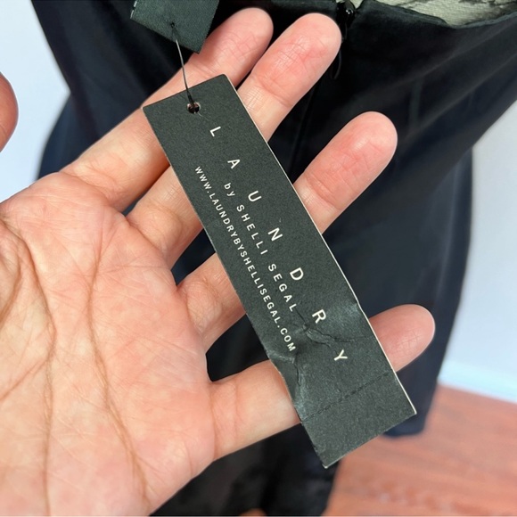 Laundry By Shelli Segal Navy Strapless Dress - Picture 8 of 12